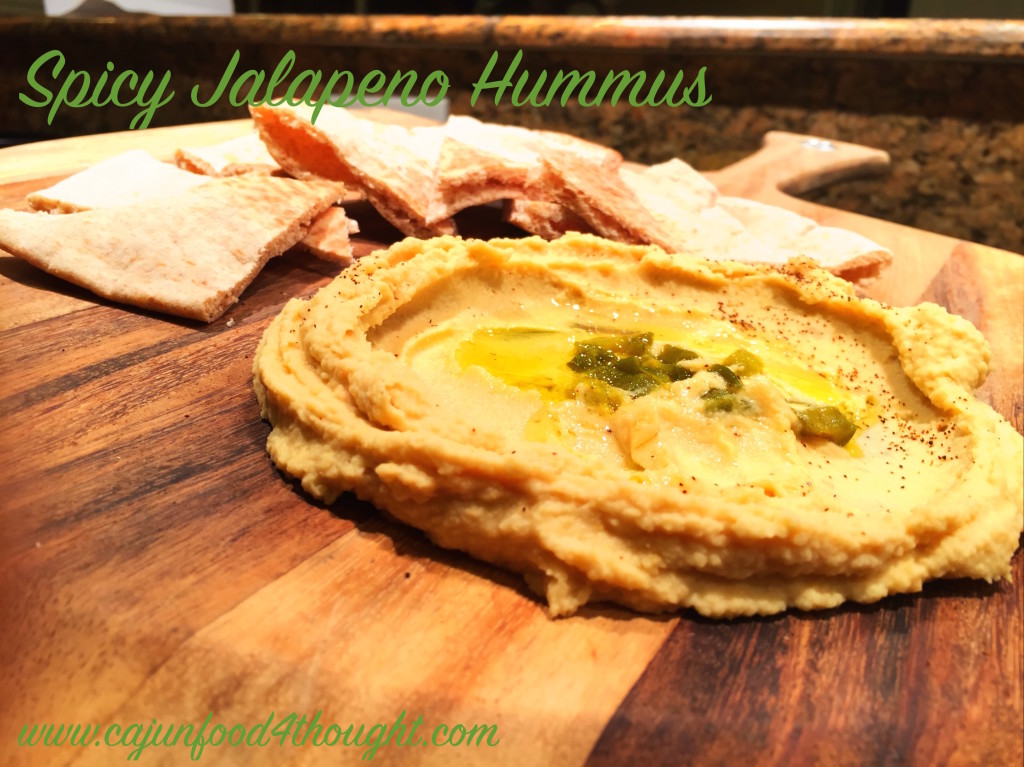 Final Product of Jalapeño Hummus