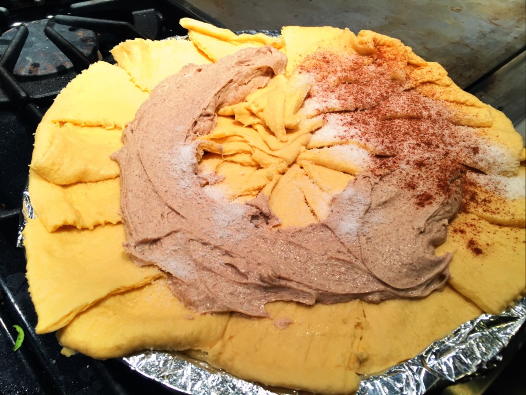 Image of the Protein powder and cream cheese filling