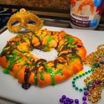 Image of High protein Mardi Gras king cake recipe